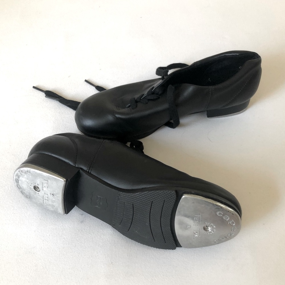 Size 6 Black Capezio Tap Shoes